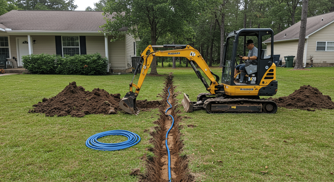 water main repair